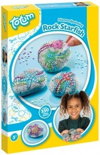 Set creativo brillante para decorar piedritas