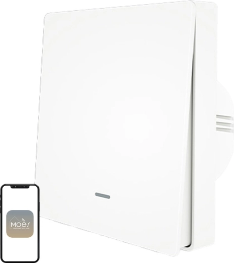Interruptor inteligente de luz MOES ZigBee 3.0 de un canal