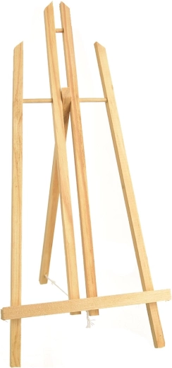 Caballete de pintor de madera 24 × 4 × 50 cm