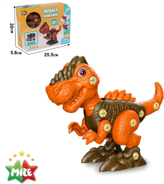 Set de construcción para montar – tiranosaurio alegre