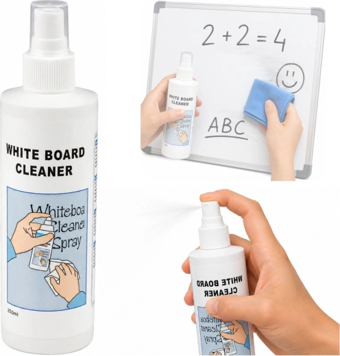 Spray limpiador para pizarras de borrado en seco 250 ml - 1 pieza