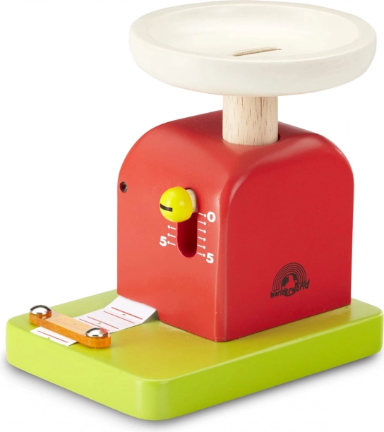 Báscula infantil de madera WUNDERWORLD