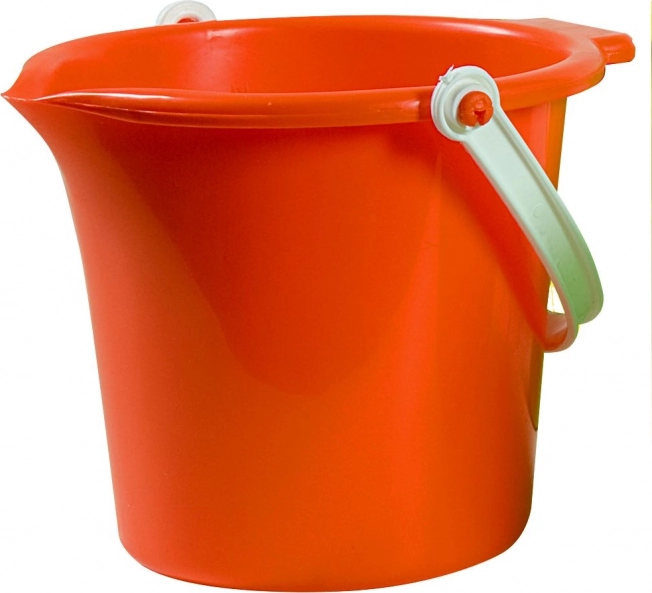 Androni cubo con vertedor – diámetro 18 cm – Rojo