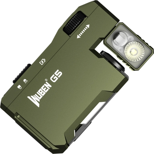 Wuben G5 linterna de bolsillo 400 lm – verde militar