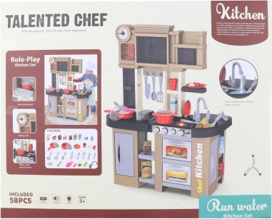 Cocina infantil con agua y efectos de luz 84 cm
