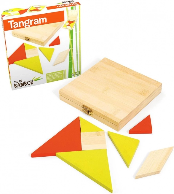 Tangram de bambú Jeujura