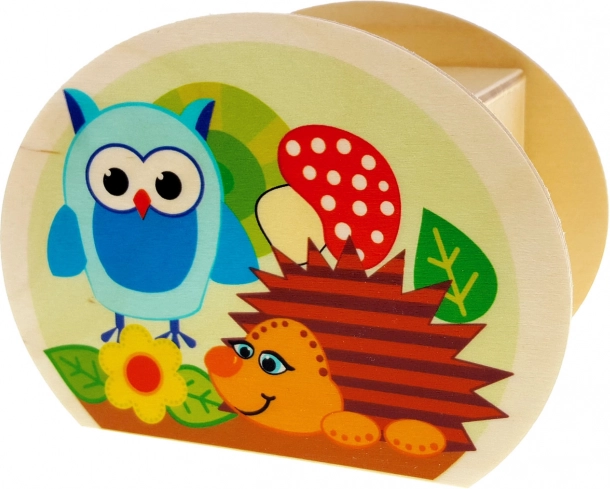 Hucha de madera animales del bosque HESS