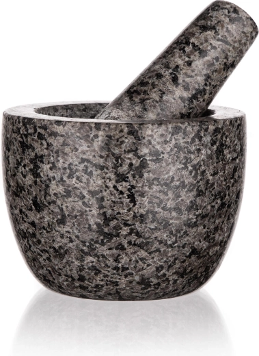 Mortero de granito con maja CULINARIA