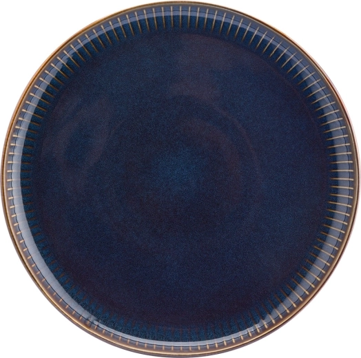 Altom plato llano Reactive stripes 26 cm azul oscuro