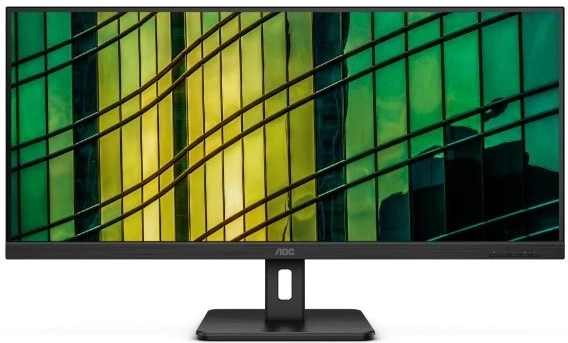 AOC U34E2M monitor ultra panorámico VA 100 Hz de 34"