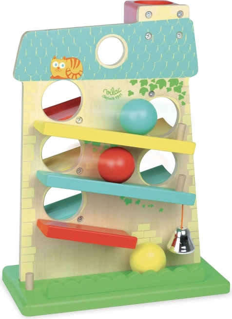 Vilac casita en cascada para pelotas