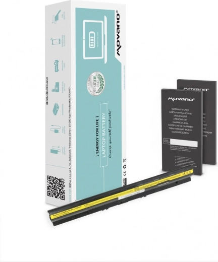 Batería Movano para Lenovo G500s, Z710, G50-45 y G50-70 (4400 mAh, 63 Wh)