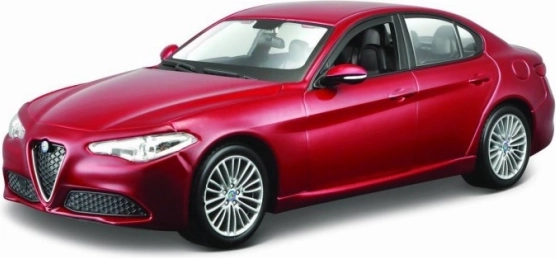 Modelo metálico Alfa Romeo Giulia 2016 rojo 1:24