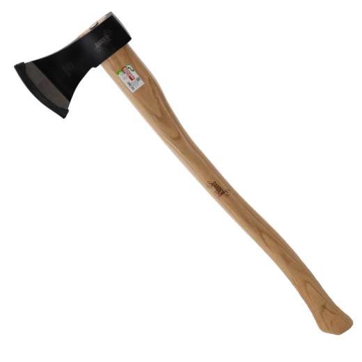 Hacha de carpintero 1500 g con mango de madera 80 cm