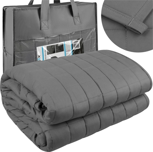 Manta con peso Isomedix 6 kg 200 × 150 cm gris