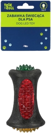 Hueso luminoso para perro 9 cm