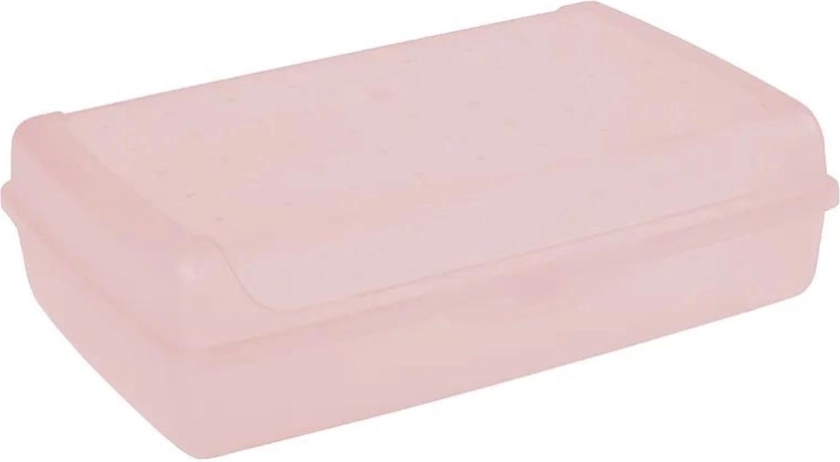 Caja de almacenamiento Luca click maxi 3,7 l rosa