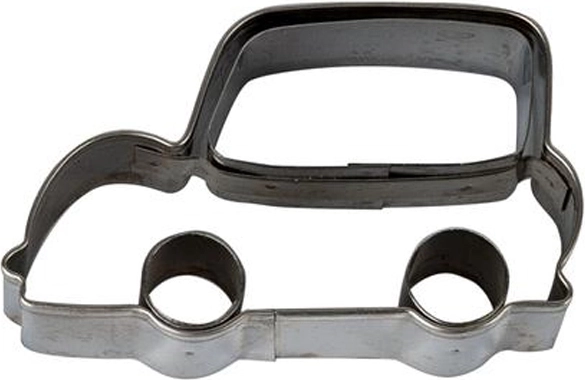 Cortador de galletas Toro con sello en forma de coche 7 cm