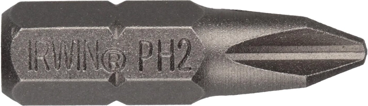 Punta PHILLIPS PH2 25 mm (10 uds) IRWIN