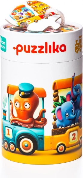 Puzzlika Tren – puzle educativo de 20 piezas, 94 cm