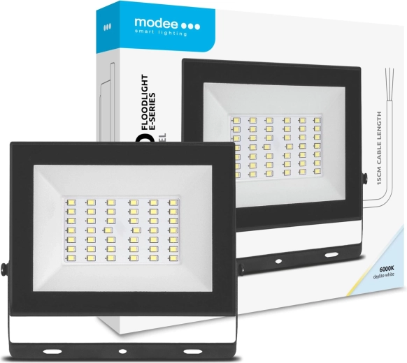 Proyector LED MODEE E‑Series Slim 30 W, 2400 lm, 120°, blanco frío