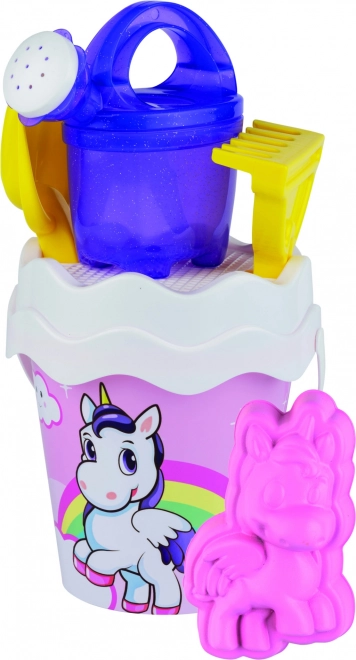Androni set de arena Unicornio