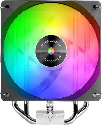 Disipador de CPU Mars Gaming MCPU-X4ARGB 120mm PWM 220 W TDP, negro