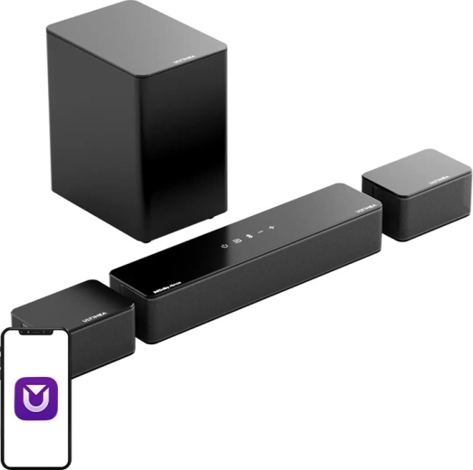 Barra de sonido ULTIMEA Poseidon D60 con subwoofer inalámbrico y satélites (5.1 Dolby Atmos)