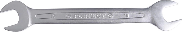 Llave de estrella doble STALCO 18–19 mm pulida