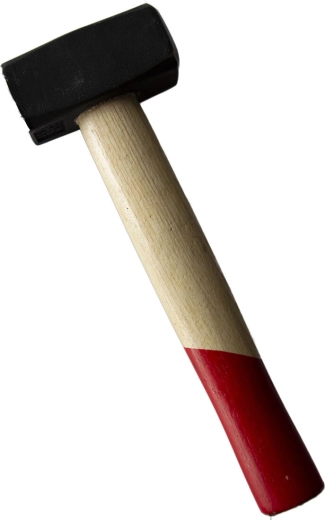 Maza para piedra de 1000 g de acero y madera