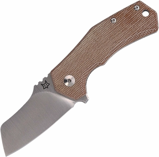 Navaja de bolsillo FOX KNIVES Italico, Micarta, 6 cm, marrón claro