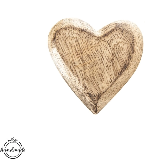 Corazón de madera de mango