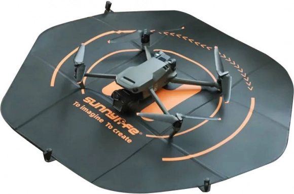 Alfombrilla de aterrizaje de doble cara para drones Sunnylife 80 cm hexagonal