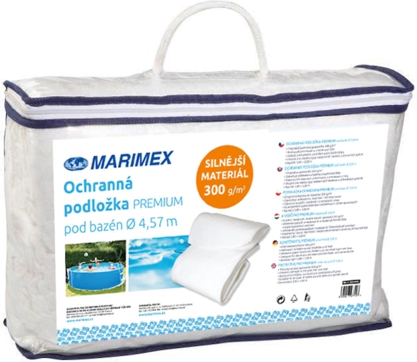 Alfombrilla premium para piscina de 4,57 m de geotextil