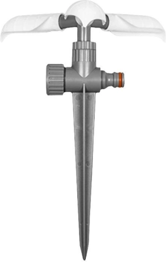Aspersor rotativo de pica de 3 brazos WHITE LINE