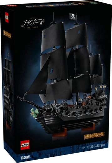 LEGO Icons barco pirata del capitán Jack Sparrow