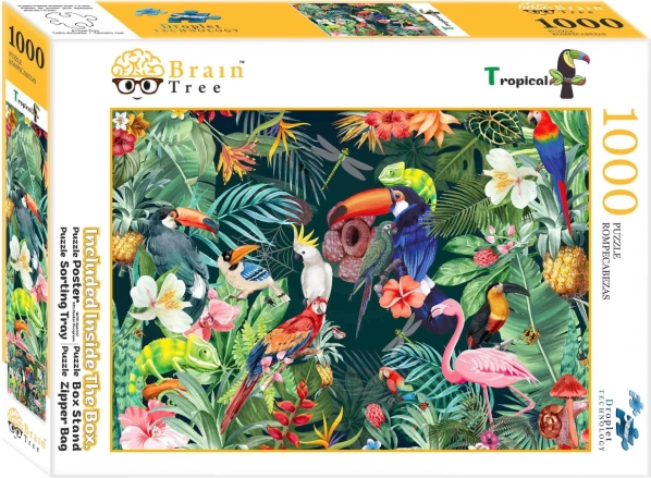 Puzzle Naturaleza tropical de Brain Tree - 1000 piezas