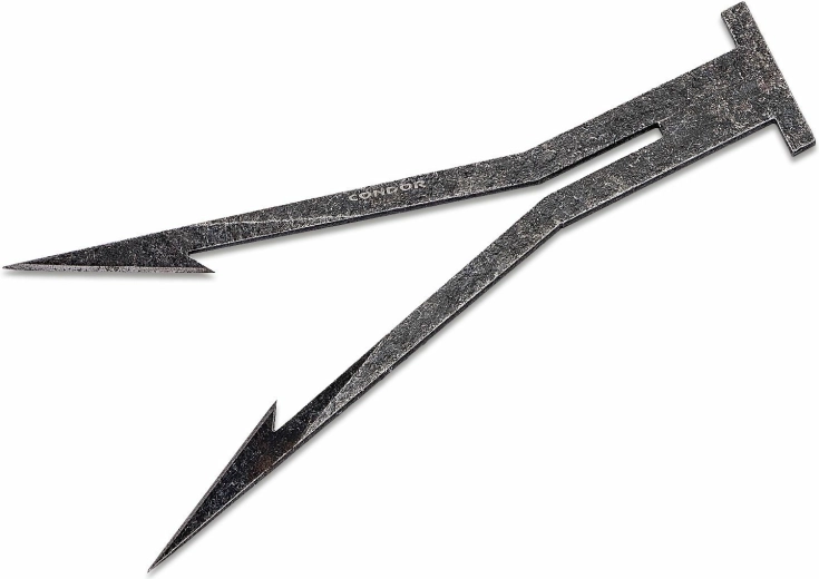 Arpón Condor Tantar de acero al carbono con fundas Kydex