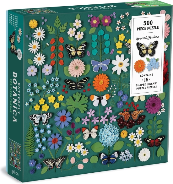Puzzle Butterfly Botanica de 500 piezas