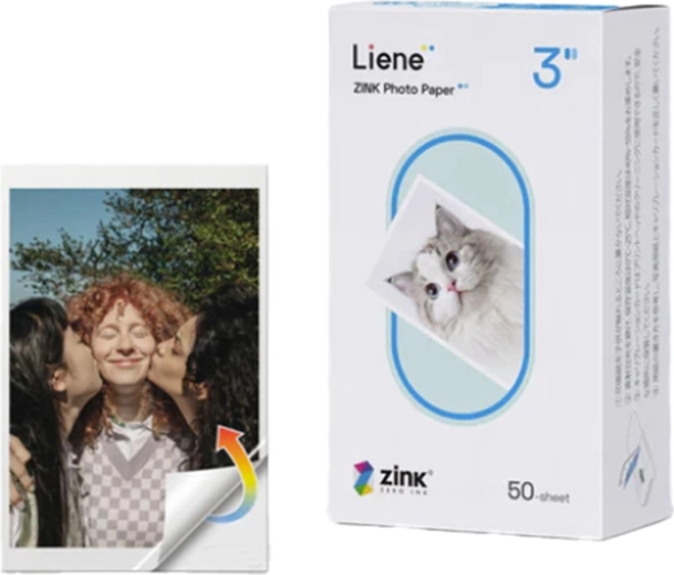 Papel fotográfico Liene Pearl 2×3, 50 hojas