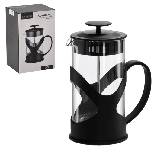 Prensa francesa para café y té 1000 ml de vidrio de borosilicato