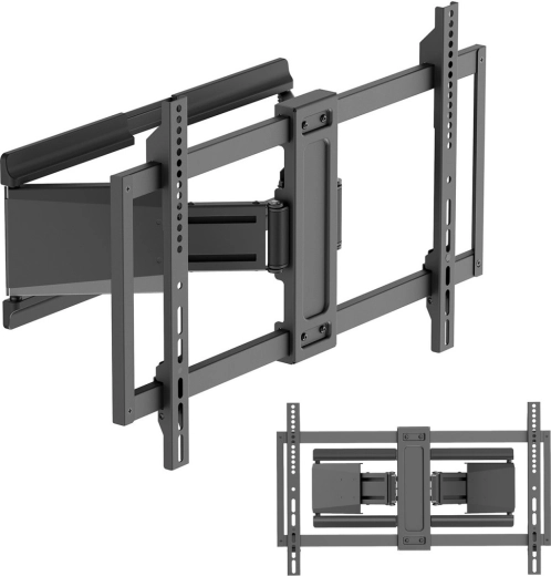 Soporte de pared Maclean para televisor 37–90" con capacidad de carga de 65 kg - 1 pieza