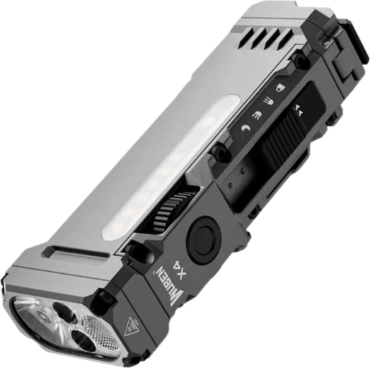 Wuben X4 linterna LED multifunción gris