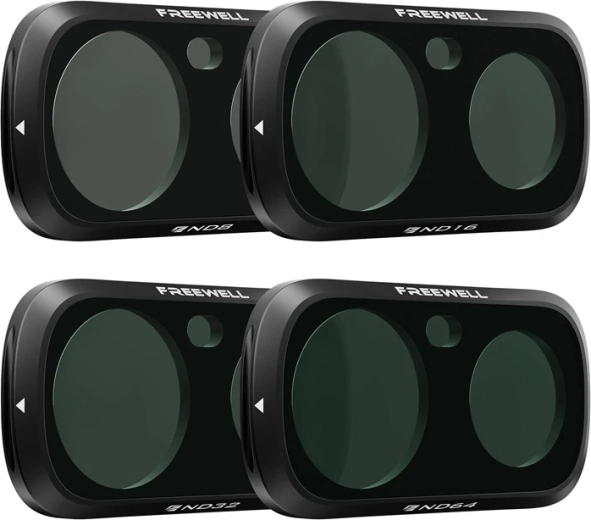 Freewell juego de filtros ND Standard Day para Insta360 Luna Ultra (4 uds.)