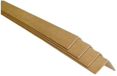 Esquinero protector de cartón 35 × 35 × 2 mm, longitud 1 m