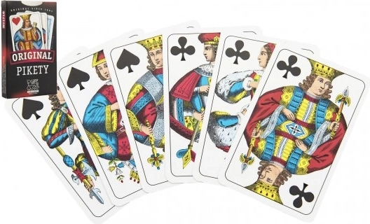 Cartas de juego Pikety 32 naipes en caja