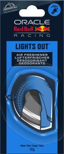 Ambientador colgante para coche Armor All Oracle Red Bull Lights Out – Helmet