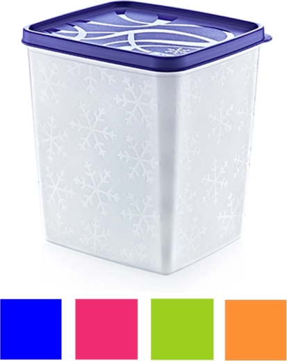 Recipiente rectangular No‑Frost 1,85 l para congelador y nevera