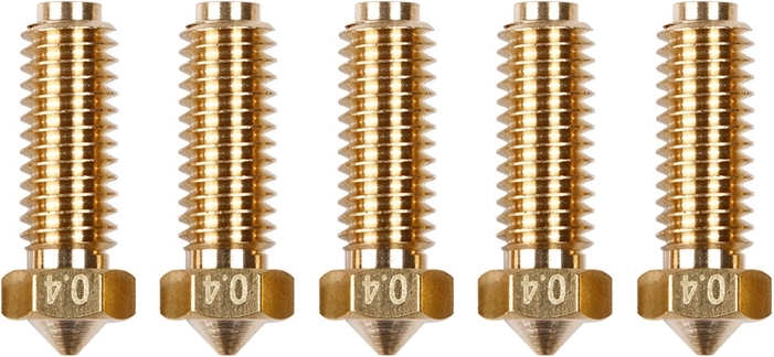 Boquillas de latón de 0,4 mm para Anycubic Kobra 2 (5 uds.)