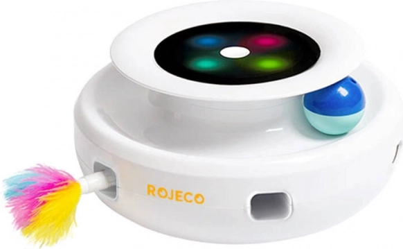 Juguete interactivo para gatos 2 en 1 ROJECO